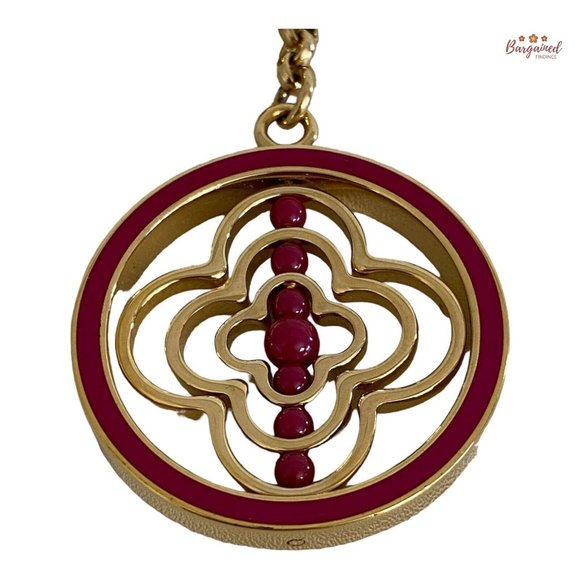 Authentic LOUIS VUITTON Goldtone Walley Fleur Bag Charm - M67128 - Picture 9 of 11